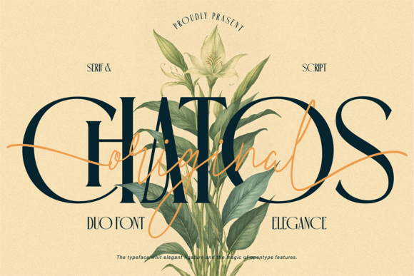 Chatos Original: A Refined Serif and Script Duo for Editors