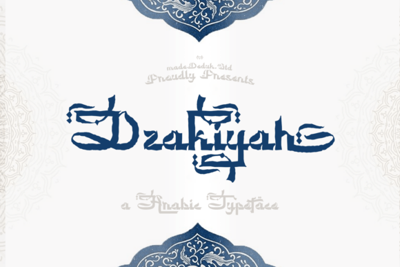 Dzakiyah: A Premium Display Font for Bold Campaigns
