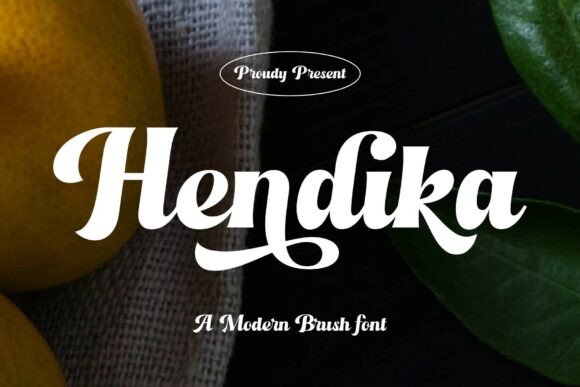 Hendika: A Bold Display Font for Campaigns