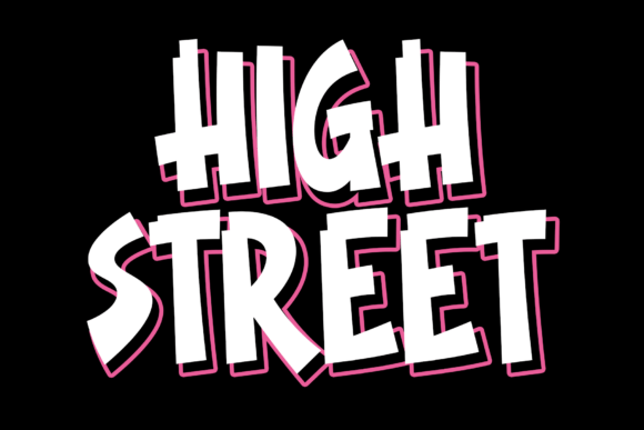 High Street: An Elegant Script Font for Branding
