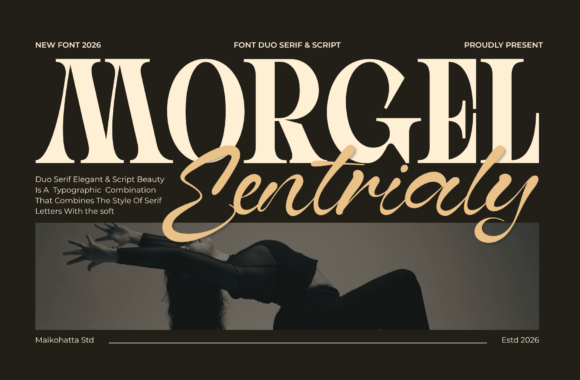 Morgel Eentrialy: A Premium Serif Font for Editorial Design