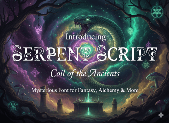 Serpent Script: A Review of This Enigmatic Display Font