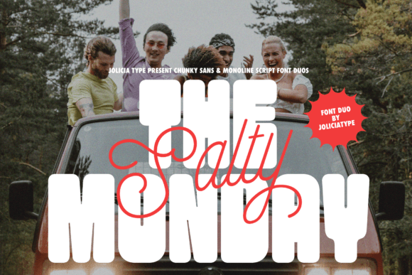The Salty Monday: A Dynamic Font for Your Brand