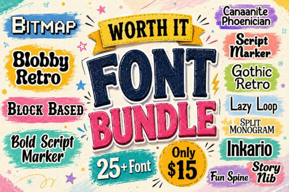 Worth It: A Premium Display Font for Makers