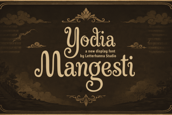 Yodia Mangesti: A Bold Blackletter Font for Campaigns